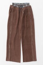 【メゾンスペシャル/MAISON SPECIAL】のFleece Pants/フリースパンツ BRN(ブラウン)|ID:prp329100004158451