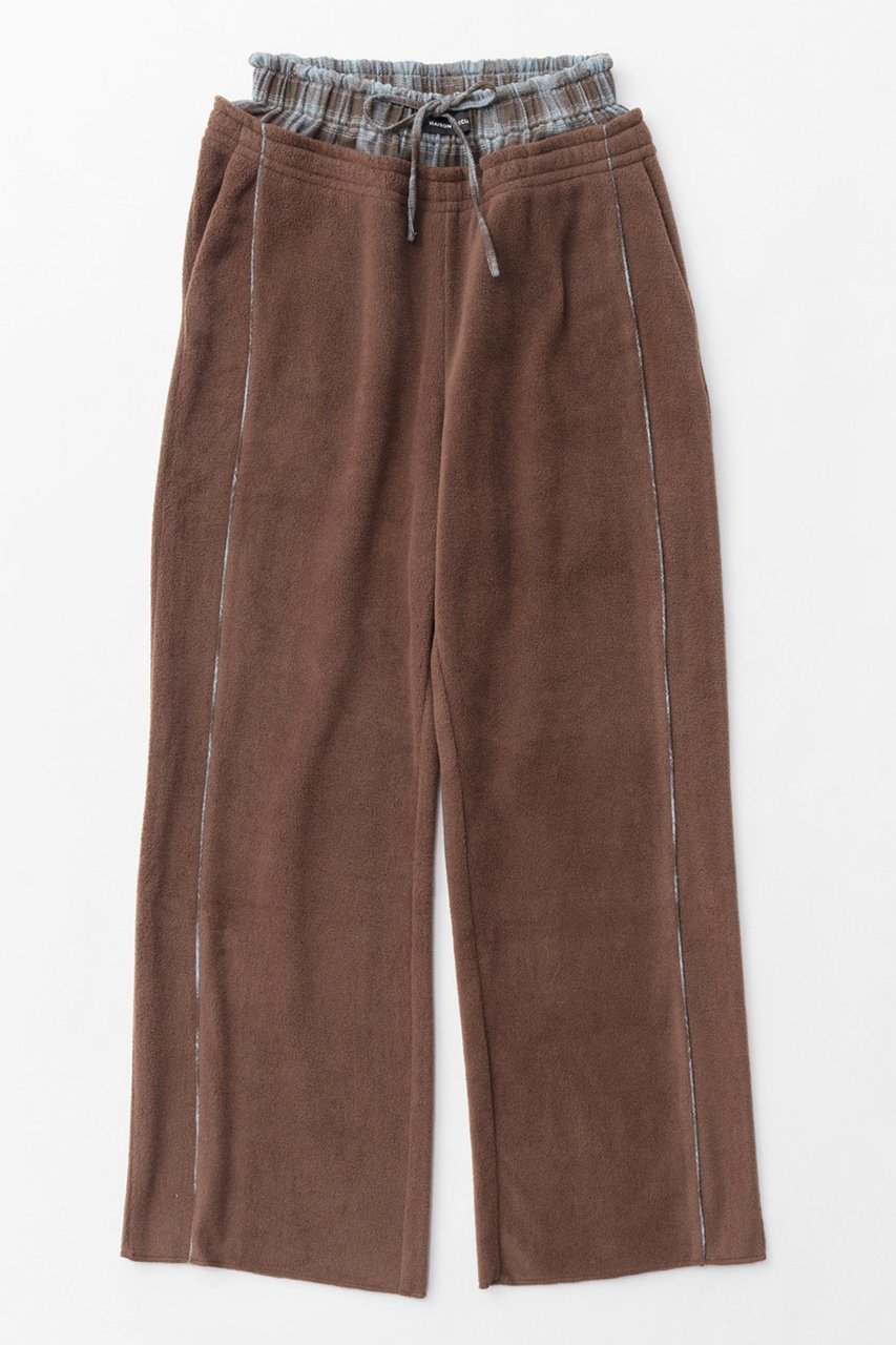 【メゾンスペシャル/MAISON SPECIAL】のFleece Pants/フリースパンツ インテリア・キッズ・メンズ・レディースファッション・服の通販 founy(ファニー) 　ファッション　Fashion　レディースファッション　WOMEN　パンツ　Pants　A/W・秋冬　Aw・Autumn/Winter・Fw・Fall-Winter　NEW・新作・新着・新入荷　New Arrivals　BRN(ブラウン)|ID: prp329100004158451 ipo3291000000028684477