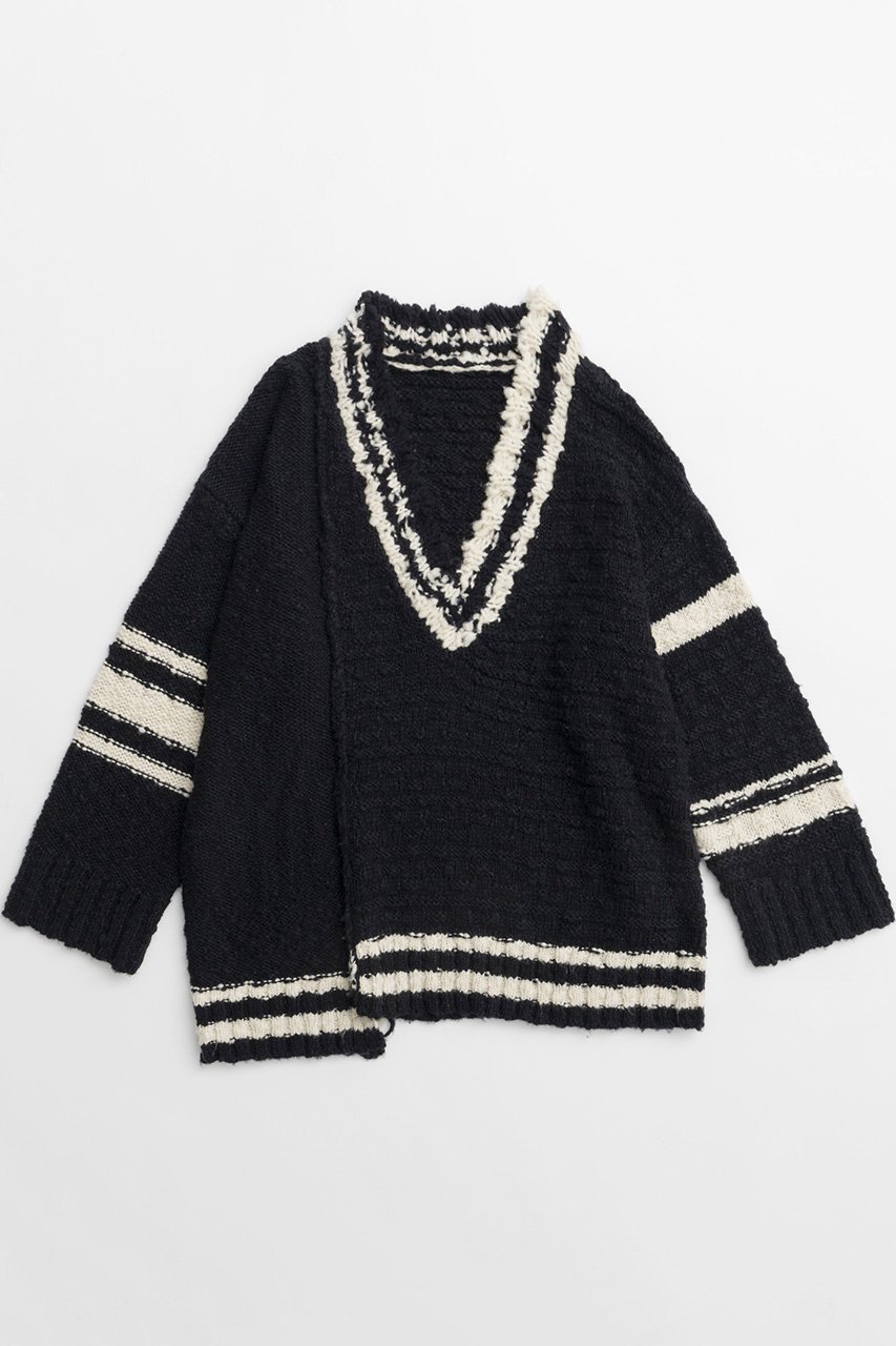 【メゾンスペシャル/MAISON SPECIAL】のTilden Oversize Knit Tops/チルデンオーバーニット 人気、トレンドファッション・服の通販 founy(ファニー) 　ファッション　Fashion　レディースファッション　WOMEN　トップス・カットソー　Tops/Tshirt　ニット　Knit Tops　プルオーバー　Pullover　アシンメトリー　Asymmetry　インナー　Inner　シンプル　Simple　タンク　Tank　ブロック　Block　おすすめ　Recommend　NEW・新作・新着・新入荷　New Arrivals　 other-1|ID: prp329100004158459 ipo3291000000028684504