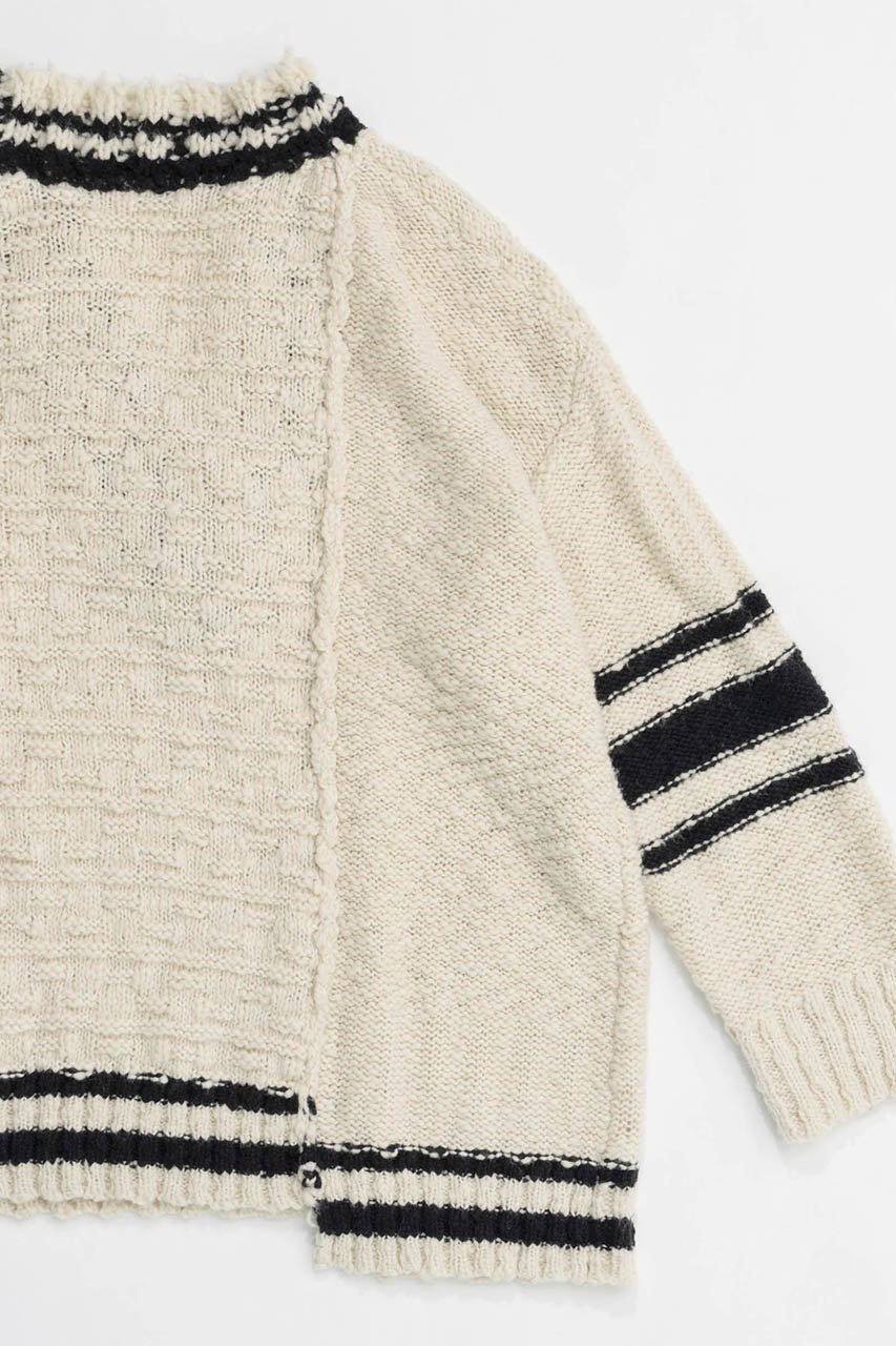 【メゾンスペシャル/MAISON SPECIAL】のTilden Oversize Knit Tops/チルデンオーバーニット 人気、トレンドファッション・服の通販 founy(ファニー) ファッション Fashion レディースファッション Fashion for Women トップス・カットソー Cut & Sew Tops ニット Knit Tops & Sweaters カジュアルプルオーバー・ニットトップス Pullovers & Knit Tops / Casual Pullovers アシンメトリー Asymmetrical Style インナー Innerwear シンプル Simple, Minimal タンク Tank Top, Sleeveless Top ブロック Block, Solid Block Pattern おすすめ Recommended / Our Picks other-7|ID: prp329100004158459 ipo3291000000032919518
