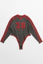 【メゾンスペシャル/MAISON SPECIAL】のNumbering Knit Body Suit/ナンバリングニットボディスーツ C.GRY(チャコールグレー)|ID: prp329100004158460 ipo3291000000032964533