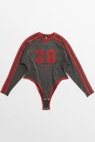 【メゾンスペシャル/MAISON SPECIAL】のNumbering Knit Body Suit/ナンバリングニットボディスーツ 人気、トレンドファッション・服の通販 founy(ファニー) ファッション Fashion レディースファッション Fashion for Women トップス・カットソー Cut & Sew Tops ニット Knit Tops & Sweaters カジュアルプルオーバー・ニットトップス Pullovers & Knit Tops / Casual Pullovers スーツ Suit, Formalwear レース Lace, Lace Fabric |ID:prp329100004158460