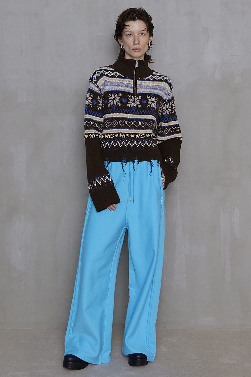【メゾンスペシャル/MAISON SPECIAL】のNordic Pattern Half Zip Knit Tops/ノルディックハーフジップニット 人気、トレンドファッション・服の通販 founy(ファニー) 　ファッション　Fashion　レディースファッション　WOMEN　トップス・カットソー　Tops/Tshirt　ニット　Knit Tops　プルオーバー　Pullover　ショート　Short　ジップ　Zip　タイトスカート　Tight Skirt　ダメージ　Damage　デニム　Denim　モヘア　Mohair　A/W・秋冬　Aw・Autumn/Winter・Fw・Fall-Winter　おすすめ　Recommend　other-4|ID: prp329100004158461 ipo3291000000031399079