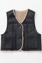 【メゾンスペシャル/MAISON SPECIAL】の2way Boa Vest/2WAYボアベスト BLK(ブラック)|ID: prp329100004158464 ipo3291000000028684524