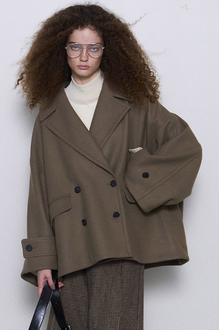 【メゾンスペシャル/MAISON SPECIAL】のPoncho Coat/ポンチョコート 人気、トレンドファッション・服の通販 founy(ファニー) 　ファッション　Fashion　レディースファッション　WOMEN　アウター　Coat Outerwear　コート　Coats　ポンチョ　Ponchos　イタリア　Italy　カシミヤ　Cashmere　ショート　Short　トレンド　Trend　フラップ　Flap　ポンチョ　Poncho　ミドル　Middle　無地　Plain Color　エレガント 上品　Elegant　other-2|ID: prp329100004158467 ipo3291000000031399132