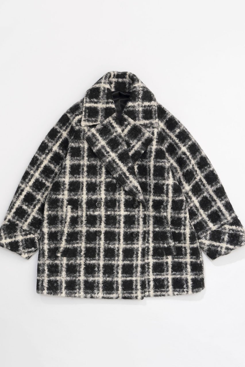 【メゾンスペシャル/MAISON SPECIAL】のCheckered Over Silhouette Middle Coat/チェックオーバーミドルコート 人気、トレンドファッション・服の通販 founy(ファニー) 　ファッション　Fashion　レディースファッション　WOMEN　アウター　Coat Outerwear　コート　Coats　クラシック　Classic　チェック　Check　トレンド　Trend　ミドル　Middle　ロング　Long　定番　Standard　NEW・新作・新着・新入荷　New Arrivals　 other-1|ID: prp329100004158468 ipo3291000000028684536