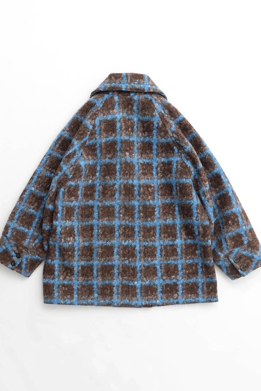 【メゾンスペシャル/MAISON SPECIAL】のCheckered Over Silhouette Middle Coat/チェックオーバーミドルコート 人気、トレンドファッション・服の通販 founy(ファニー) 　ファッション　Fashion　レディースファッション　WOMEN　アウター　Coat Outerwear　コート　Coats　クラシック　Classic　チェック　Check　トレンド　Trend　ミドル　Middle　ロング　Long　定番　Standard　other-5|ID: prp329100004158468 ipo3291000000031399154