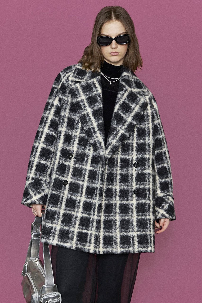 【メゾンスペシャル/MAISON SPECIAL】のCheckered Over Silhouette Middle Coat/チェックオーバーミドルコート 人気、トレンドファッション・服の通販 founy(ファニー) 　ファッション　Fashion　レディースファッション　Fashion for Women　アウター　Coat / Outerwear Collection　コート・ロングコート・ピーコート　Long Coats, Peacoats & More　クラシック　Classic, Timeless Style　チェック　Check, Plaid, Tartan　トレンド　Trend, Trending Now　ミドル　Middle Length, Mid Height　ロング　Long, Long-Length　定番　Standard, Basic Item　other-6|ID: prp329100004158468 ipo3291000000035598815