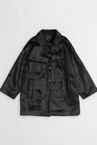 【メゾンスペシャル/MAISON SPECIAL】のFaux Fur Bal Collar Coat/フェイクファーステンカラーコート BLK(ブラック)|ID: prp329100004158469 ipo3291000000034909475