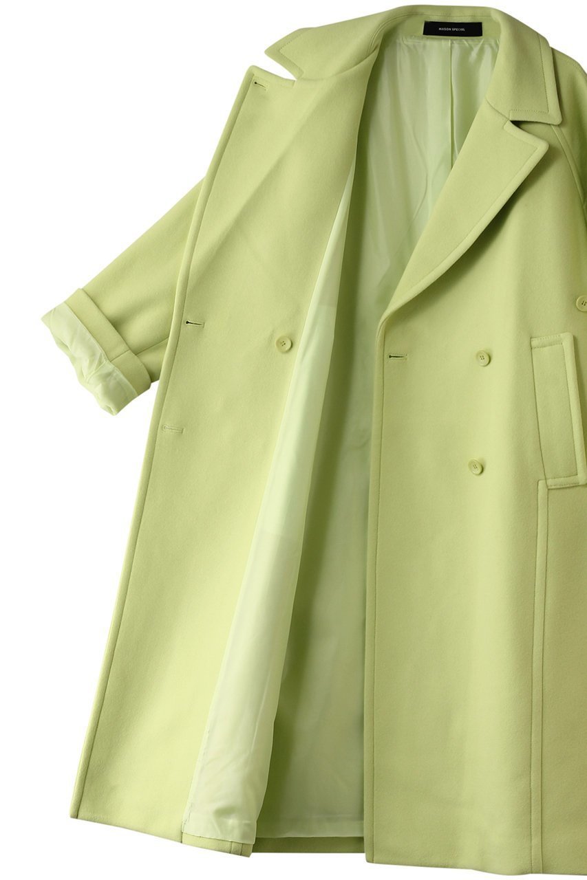 【メゾンスペシャル/MAISON SPECIAL】のSuper140 s Long Coat/super140 sロングコート 人気、トレンドファッション・服の通販 founy(ファニー) ファッション Fashion レディースファッション Fashion for Women アウター Coat / Outerwear Collection コート・ロングコート・ピーコート Long Coats, Peacoats & More スリーブ Sleeve, Long Sleeve / Short Sleeve ダブル Double, Double-Breasted チェック Check, Plaid, Tartan メルトン Melton, Heavy Wool ロング Long, Long-Length 冬 Winter / This Winter エレガント 上品 Elegant other-6|ID: prp329100004158471 ipo3291000000035273850