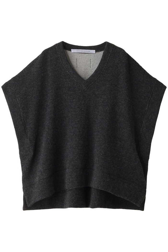 【マルティニーク/martinique】の【COGTHEBIGSMOKE】KIKI WIDE BODYジレ インテリア・キッズ・メンズ・レディースファッション・服の通販 founy(ファニー) https://founy.com/ ファッション Fashion レディースファッション Fashion for Women アウター Coat / Outerwear Collection トップス・カットソー Cut & Sew Tops シャツ・ブラウス・オフィスカジュアル Elegant Blouses & Button-Ups ロングTシャツ・Tシャツ Longline T-Shirts & Tees ベスト&ジレ / 重ね着スタイル Vests & Gilets カットソー・ベーシックTシャツ Cut-and-Sewn Tops / Stretch Tees & Basics ショート Short, Short Length スリーブ Sleeve, Long Sleeve / Short Sleeve トレンド Trend, Trending Now バランス Balance, Style Balance フォルム Silhouette, Form |ID: prp329100004158484 ipo3291000000036829568