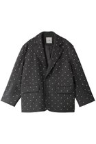 【クラネ/CLANE】のPEARL DOT JACKET ジャケット 人気、トレンドファッション・服の通販 founy(ファニー) ファッション Fashion レディースファッション WOMEN アウター Coat Outerwear ジャケット Jackets ジャケット Jacket パール Pearl ファブリック Fabric フェミニン Feminine フォルム Form マニッシュ Mannish エレガント 上品 Elegant NEW・新作・新着・新入荷 New Arrivals thumbnail CHARCOAL GRAY|ID: prp329100004159636 ipo3291000000028702140