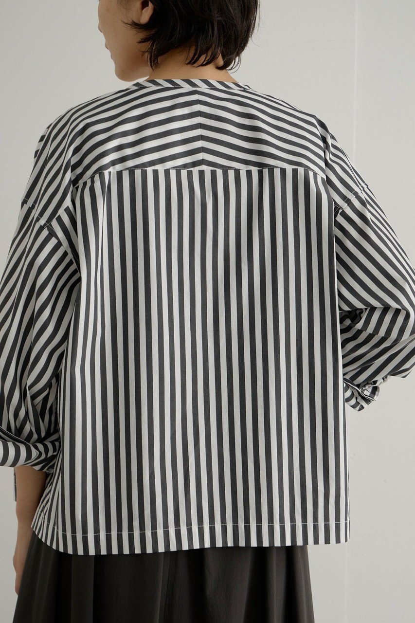 【レリル/lelill】のカーディーブラウス 人気、トレンドファッション・服の通販 founy(ファニー) 　ファッション　Fashion　レディースファッション　Fashion for Women　トップス・カットソー　Cut & Sew Tops　シャツ・ブラウス・オフィスカジュアル　Elegant Blouses & Button-Ups　ストレッチ　Stretch, Stretchy Fabric　スリーブ　Sleeve, Long Sleeve / Short Sleeve　ドット　Polka Dot, Dot Pattern　フロント　Front, Front Design　ブルゾン　Blouson, Bomber Jacket　ブロード　Broadcloth, Fine Cotton　ロング　Long, Long-Length　夏　Summer　羽織　Haori, Light Jacket　other-6|ID: prp329100004159648 ipo3291000000032842265