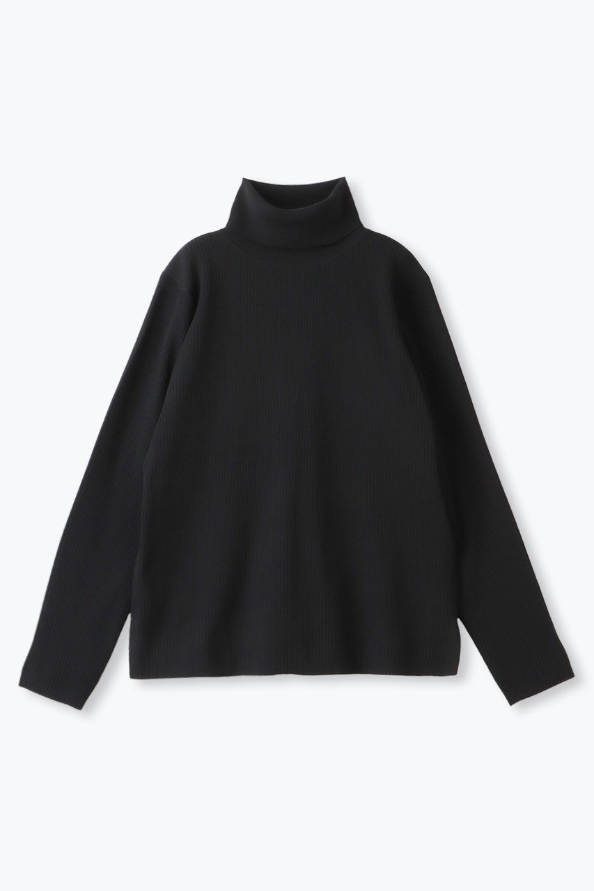 【レリル/lelill】のハイテクリブタートル インテリア・キッズ・メンズ・レディースファッション・服の通販 founy(ファニー) 　ファッション　Fashion　レディースファッション　Fashion for Women　トップス・カットソー　Cut & Sew Tops　ニット　Knit Tops & Sweaters　カジュアルプルオーバー・ニットトップス　Pullovers & Knit Tops / Casual Pullovers　タートル　Turtleneck, Turtle Collar　人気　Popular, Best Seller　ブラック|ID: prp329100004159650 ipo3291000000032950909