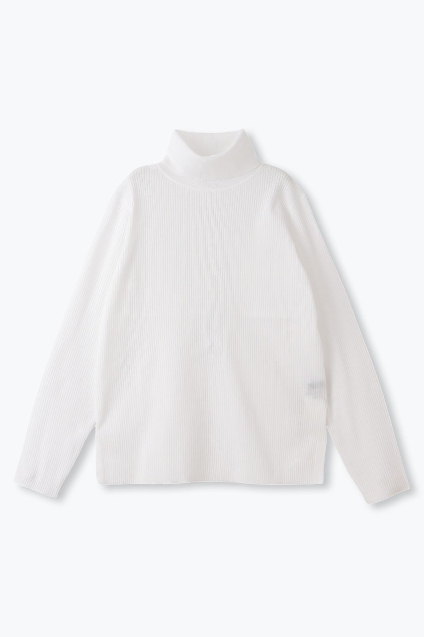 【レリル/lelill】のハイテクリブタートル インテリア・キッズ・メンズ・レディースファッション・服の通販 founy(ファニー) 　ファッション　Fashion　レディースファッション　Fashion for Women　トップス・カットソー　Cut & Sew Tops　ニット　Knit Tops & Sweaters　カジュアルプルオーバー・ニットトップス　Pullovers & Knit Tops / Casual Pullovers　タートル　Turtleneck, Turtle Collar　人気　Popular, Best Seller　オフホワイト|ID: prp329100004159650 ipo3291000000032950910