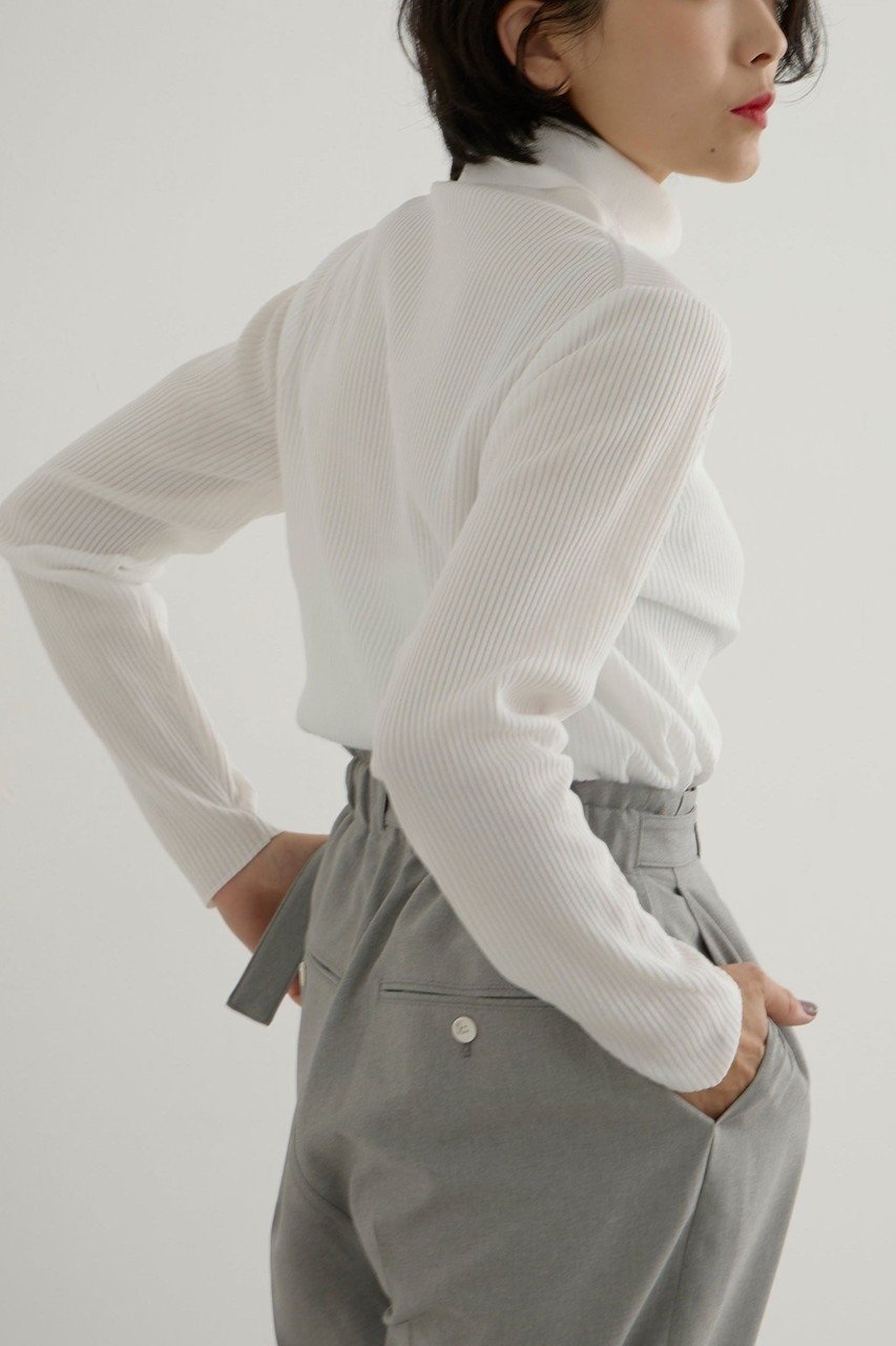 【レリル/lelill】のハイテクリブタートル 人気、トレンドファッション・服の通販 founy(ファニー) 　ファッション　Fashion　レディースファッション　Fashion for Women　トップス・カットソー　Cut & Sew Tops　ニット　Knit Tops & Sweaters　カジュアルプルオーバー・ニットトップス　Pullovers & Knit Tops / Casual Pullovers　タートル　Turtleneck, Turtle Collar　人気　Popular, Best Seller　other-6|ID: prp329100004159650 ipo3291000000032950938