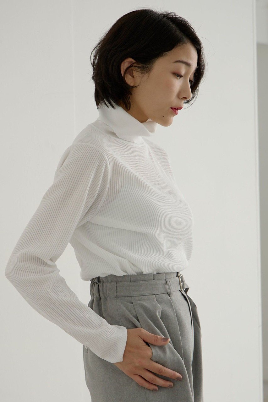 【レリル/lelill】のハイテクリブタートル 人気、トレンドファッション・服の通販 founy(ファニー) 　ファッション　Fashion　レディースファッション　Fashion for Women　トップス・カットソー　Cut & Sew Tops　ニット　Knit Tops & Sweaters　カジュアルプルオーバー・ニットトップス　Pullovers & Knit Tops / Casual Pullovers　タートル　Turtleneck, Turtle Collar　人気　Popular, Best Seller　other-7|ID: prp329100004159650 ipo3291000000032950942