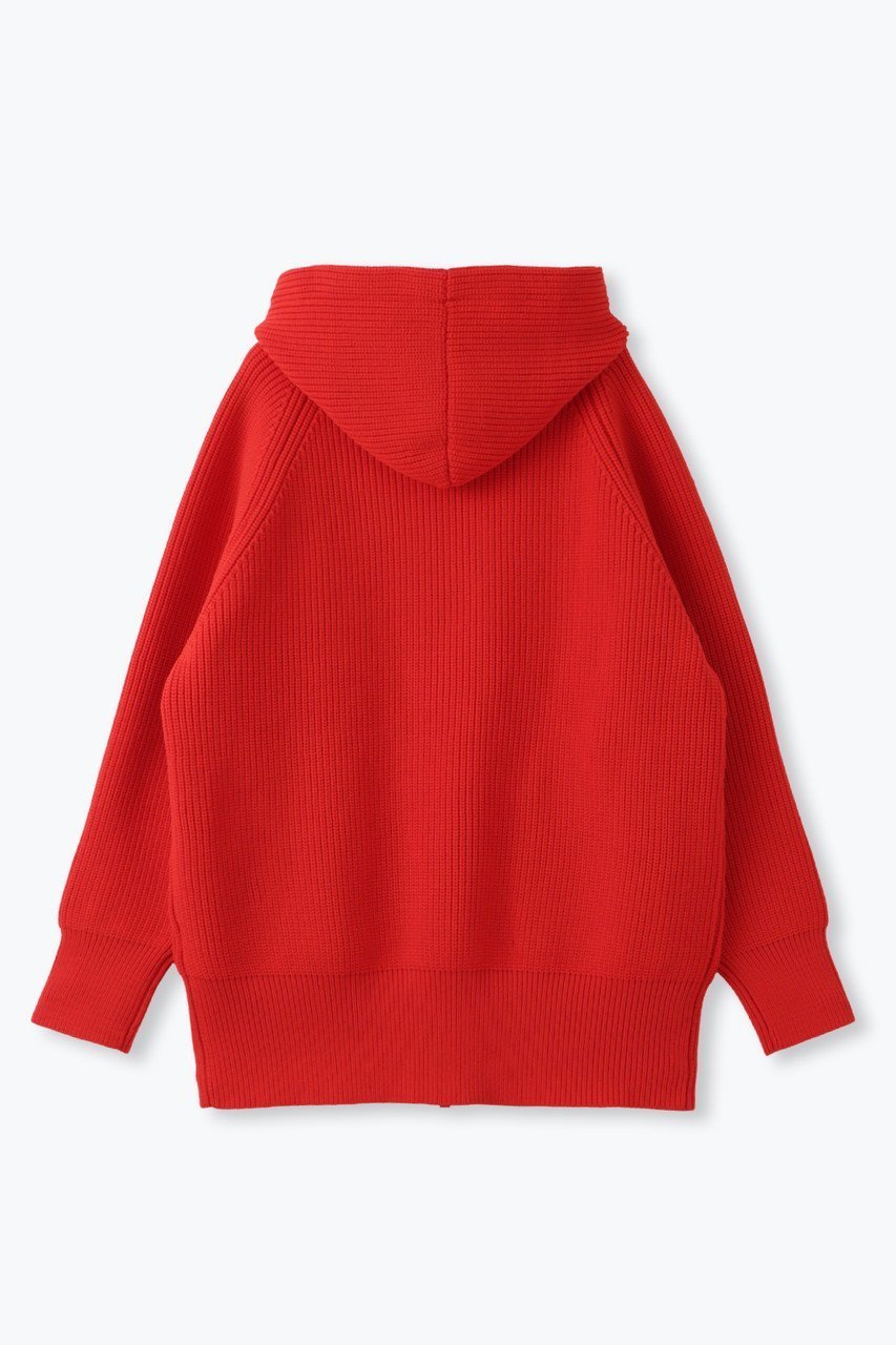 【レリル/lelill】のハイテク畦フーディー 人気、トレンドファッション・服の通販 founy(ファニー) 　ファッション　Fashion　レディースファッション　WOMEN　アウター　Coat Outerwear　コート　Coats　アンサンブル　Ensemble　ショート　Short　リブニット　Rib Knit　定番　Standard　畦　Ridge　other-2|ID: prp329100004159651 ipo3291000000031398098