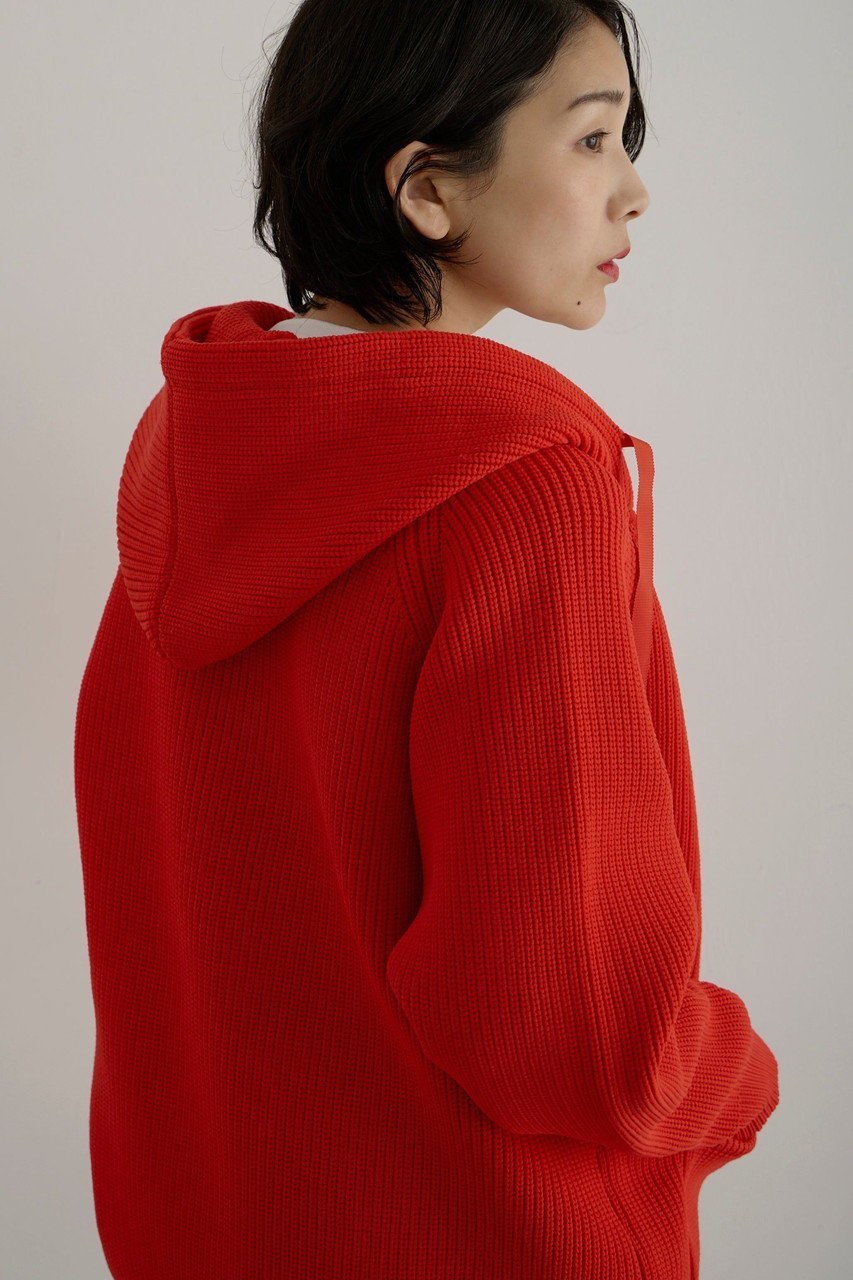 【レリル/lelill】のハイテク畦フーディー 人気、トレンドファッション・服の通販 founy(ファニー) 　ファッション　Fashion　レディースファッション　WOMEN　アウター　Coat Outerwear　コート　Coats　アンサンブル　Ensemble　ショート　Short　リブニット　Rib Knit　定番　Standard　畦　Ridge　other-7|ID: prp329100004159651 ipo3291000000031398108