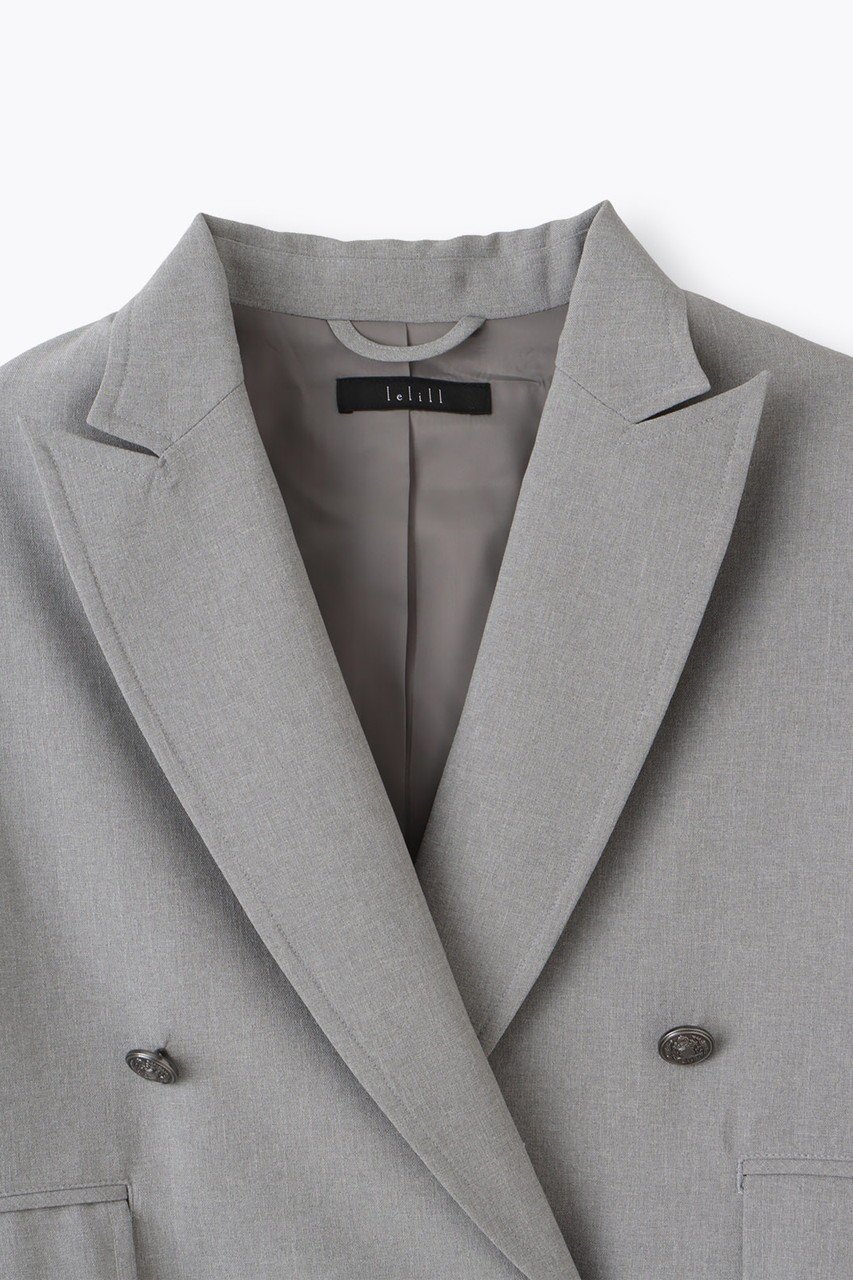 【レリル/lelill】のハイテクトロピカルブレザー 人気、トレンドファッション・服の通販 founy(ファニー) 　ファッション　Fashion　レディースファッション　Fashion for Women　アウター　Coat / Outerwear Collection　レディースジャケット・軽アウター　Jackets　ジャケット　Jacket, Outerwear　フラップ　Flap, Flap Pocket　ポケット　Pocket, Pocket Detail　other-3|ID: prp329100004159653 ipo3291000000032957000
