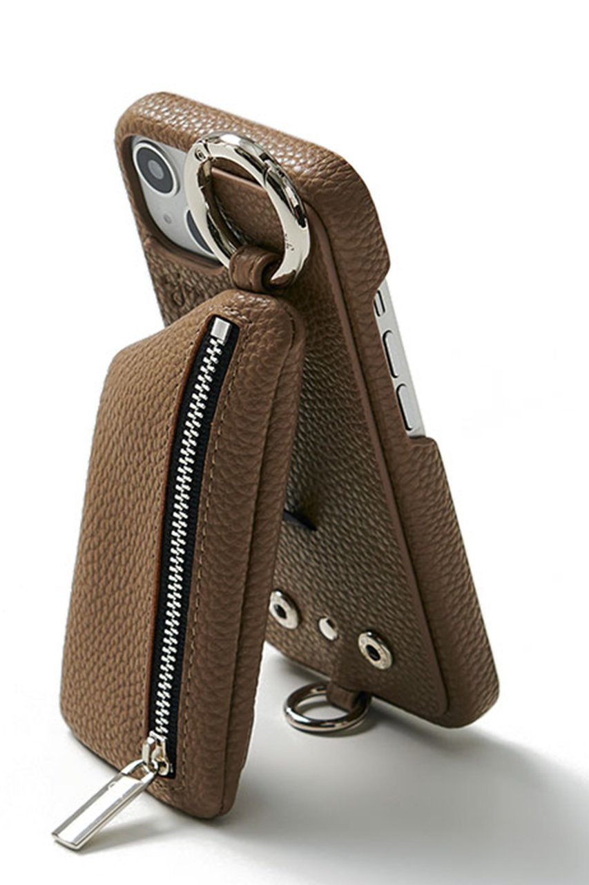 【エジュー/ajew】のiPhone16/16Pro ajew cadenas zipphone case shoulder 人気、トレンドファッション・服の通販 founy(ファニー) 　ファッション　Fashion　レディースファッション　WOMEN　アクセサリー　Accessories　カメラ　Camera　ショルダー　Shoulder　シルバー　Silver　シンプル　Simple　スタイリッシュ　Stylish　定番　Standard　ベーシック　Basic　ポケット　Pocket　ループ　Loop　おすすめ　Recommend　iPhone アイフォーン　Iphone　other-2|ID: prp329100004159654 ipo3291000000031398141