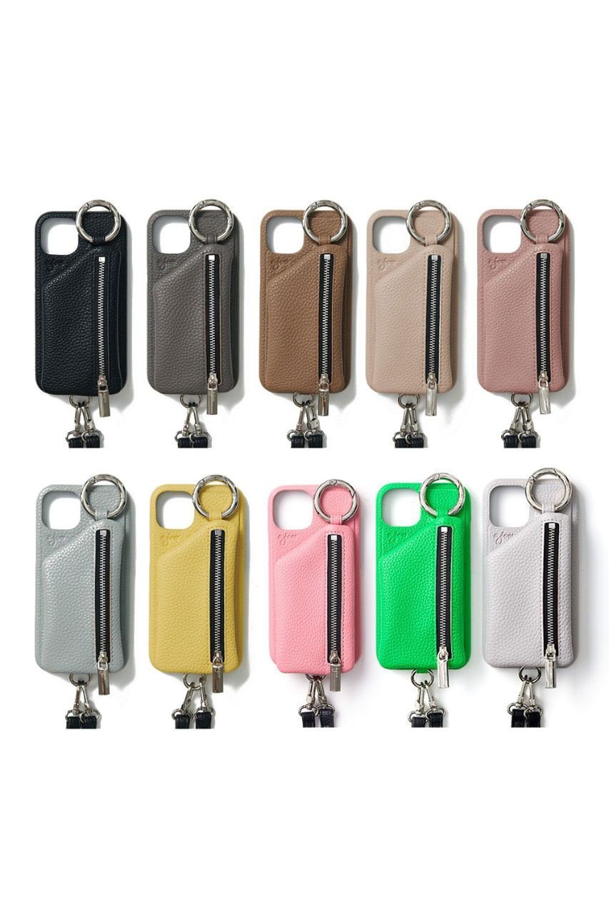 【エジュー/ajew】のiPhone16/16Pro ajew cadenas zipphone case shoulder 人気、トレンドファッション・服の通販 founy(ファニー) 　ファッション　Fashion　レディースファッション　Fashion for Women　アクセサリー　Fashion Accessories　カメラ　Camera Accessories　ショルダー　Shoulder, Shoulder Strap　シルバー　Silver, Metallic Silver　シンプル　Simple, Minimal　スタイリッシュ　Stylish, Fashionable　定番　Standard, Basic Item　ベーシック　Basic, Essential　ポケット　Pocket, Pocket Detail　ループ　Loop, Loop Knit　おすすめ　Recommended / Our Picks　iPhone アイフォーン　iPhone　other-5|ID: prp329100004159654 ipo3291000000032815399