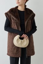 【ガリャルダガランテ/GALLARDAGALANTE】のリバーシブルボアベスト 人気、トレンドファッション・服の通販 founy(ファニー) ファッション Fashion レディースファッション WOMEN アウター Coat Outerwear ジャケット Jackets ジャケット Jacket スエード Suede スタンド Stand タートル Turtle バランス Balance フロント Front ベスト Vest ボトム Bottom リバーシブル Reversible NEW・新作・新着・新入荷 New Arrivals thumbnail ブラウン|ID: prp329100004159670 ipo3291000000028702269