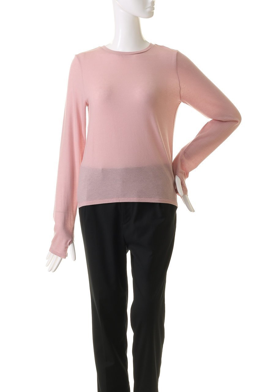 【ナナデコール/nanadecor】のKOリヨセルローゲージロングTシャツ 人気、トレンドファッション・服の通販 founy(ファニー) 　ファッション　Fashion　レディースファッション　Fashion for Women　トップス・カットソー　Cut & Sew Tops　シャツ・ブラウス・オフィスカジュアル　Elegant Blouses & Button-Ups　ロングTシャツ・Tシャツ　Longline T-Shirts & Tees　カットソー・ベーシックTシャツ　Cut-and-Sewn Tops / Stretch Tees & Basics　なめらか　Smooth, Silky Texture　スリーブ　Sleeve, Long Sleeve / Short Sleeve　ベーシック　Basic, Essential　ロング　Long, Long-Length　other-2|ID: prp329100004159674 ipo3291000000032895973