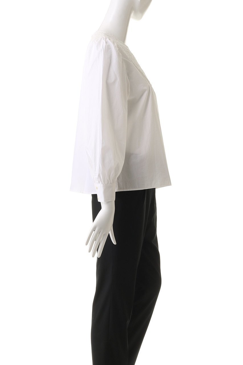 【ナナデコール/nanadecor】のKOレース襟ブラウス 人気、トレンドファッション・服の通販 founy(ファニー) 　ファッション　Fashion　レディースファッション　WOMEN　トップス・カットソー　Tops/Tshirt　シャツ/ブラウス　Shirts/Blouses　ギャザー　Gather　スリーブ　Sleeve　レース　Race　ロング　Long　other-3|ID: prp329100004159675 ipo3291000000031398222