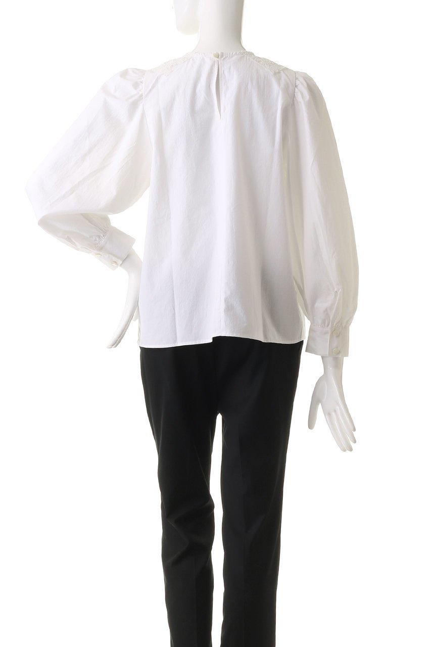 【ナナデコール/nanadecor】のKOレース襟ブラウス 人気、トレンドファッション・服の通販 founy(ファニー) 　ファッション　Fashion　レディースファッション　WOMEN　トップス・カットソー　Tops/Tshirt　シャツ/ブラウス　Shirts/Blouses　ギャザー　Gather　スリーブ　Sleeve　レース　Race　ロング　Long　other-4|ID: prp329100004159675 ipo3291000000031398224