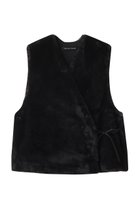 【ミズイロ インド/mizuiro ind】のimitation fur short vest ベスト c.gray|ID: prp329100004159696 ipo3291000000028702345