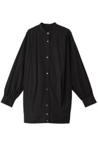 【リムアーク/RIM.ARK】のOversized cocoon SH/シャツ 人気、トレンドファッション・服の通販 founy(ファニー) ファッション Fashion レディースファッション Fashion for Women トップス・カットソー Cut & Sew Tops シャツ・ブラウス・オフィスカジュアル Elegant Blouses & Button-Ups おすすめ Recommended / Our Picks シャーリング Shirring, Ruched スリーブ Sleeve, Long Sleeve / Short Sleeve タイプライター Typewriter Fabric, Crisp Cotton チュニック Tunic, Long Top リラックス Relax, Relaxed Fit ロング Long, Long-Length thumbnail ブラック|ID: prp329100004159709 ipo3291000000032791840