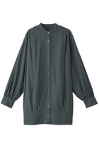 【リムアーク/RIM.ARK】のOversized cocoon SH/シャツ 人気、トレンドファッション・服の通販 founy(ファニー) ファッション Fashion レディースファッション Fashion for Women トップス・カットソー Cut & Sew Tops シャツ・ブラウス・オフィスカジュアル Elegant Blouses & Button-Ups おすすめ Recommended / Our Picks シャーリング Shirring, Ruched スリーブ Sleeve, Long Sleeve / Short Sleeve タイプライター Typewriter Fabric, Crisp Cotton チュニック Tunic, Long Top リラックス Relax, Relaxed Fit ロング Long, Long-Length thumbnail ダークブルー|ID: prp329100004159709 ipo3291000000032791847