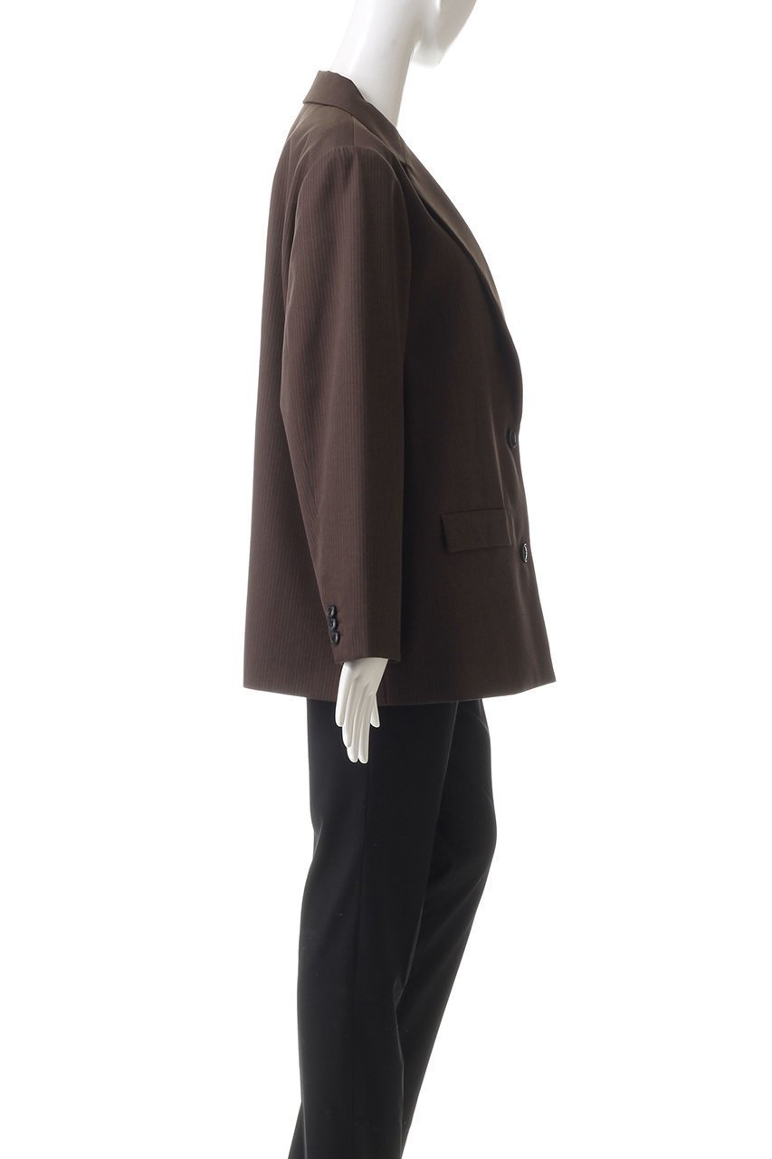 【リムアーク/RIM.ARK】のGabardine stripe JK/ジャケット 人気、トレンドファッション・服の通販 founy(ファニー) 　ファッション　Fashion　レディースファッション　Fashion for Women　アウター　Coat / Outerwear Collection　レディースジャケット・軽アウター　Jackets　クール　Cool, Chic　ジャケット　Jacket, Outerwear　セットアップ　Set-Up, Coordinated Outfit　ボックス　Boxy, Box Shape　マニッシュ　Mannish, Boyish　other-3|ID: prp329100004159710 ipo3291000000032925785