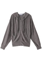 【スリー ドッツ/three dots】のベロアセーターzipupフーディ 人気、トレンドファッション・服の通販 founy(ファニー) ファッション Fashion レディースファッション WOMEN トップス・カットソー Tops/Tshirt シャツ/ブラウス Shirts/Blouses パーカ Sweats ロング / Tシャツ T-Shirts スウェット Sweat カットソー Cut and Sewn ベロア Velour A/W・秋冬 Aw・Autumn/Winter・Fw・Fall-Winter おすすめ Recommend なめらか Smooth インナー Inner セットアップ Set Up セーター Sweater ベロア Velor 冬 Winter NEW・新作・新着・新入荷 New Arrivals 秋 Autumn/Fall thumbnail ライトグレー|ID: prp329100004159715 ipo3291000000028702407