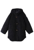 【スリー ドッツ/three dots】のエコペルファーモンスターダッフルコート ネイビー|ID: prp329100004159719 ipo3291000000032940003