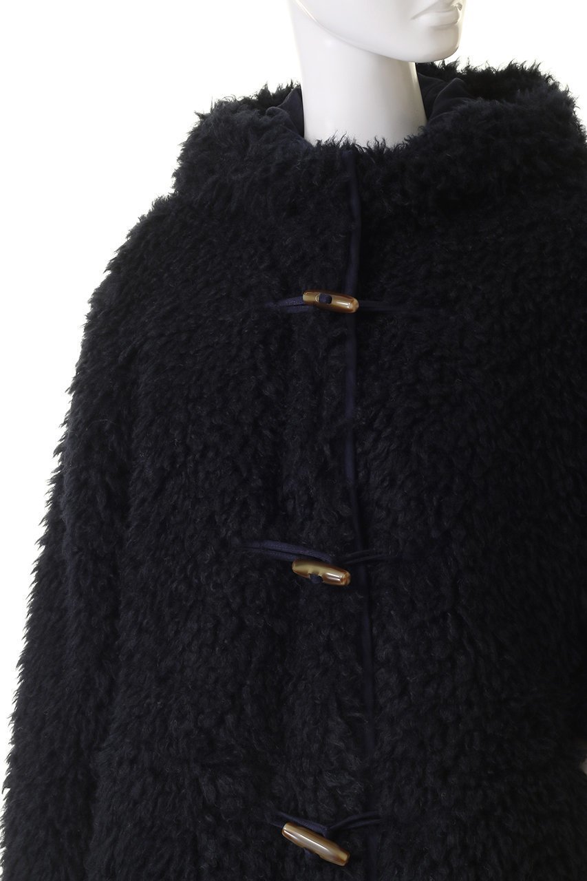 【スリー ドッツ/three dots】のエコペルファーモンスターダッフルコート 人気、トレンドファッション・服の通販 founy(ファニー) 　ファッション　Fashion　レディースファッション　Fashion for Women　アウター　Coat / Outerwear Collection　コート・ロングコート・ピーコート　Long Coats, Peacoats & More　ダッフルコート　Duffle Coats　ショート　Short, Short Length　シンプル　Simple, Minimal　ダッフルコート　Duffle Coat, Toggle Coat　フェイクファー　Faux Fur, Imitation Fur　モコモコ　Fuzzy, Fluffy　ラグジュアリー　Luxury, Elegant　other-5|ID: prp329100004159719 ipo3291000000032940033