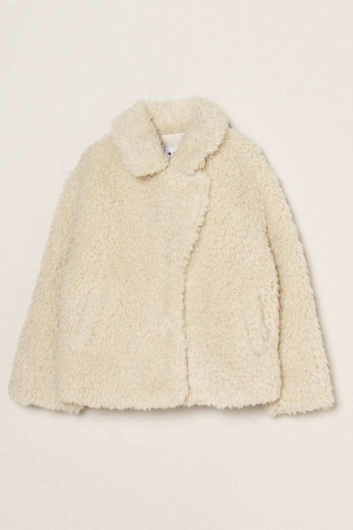 【スリー ドッツ/three dots】のエコペルファーショートコート インテリア・キッズ・メンズ・レディースファッション・服の通販 founy(ファニー) https://founy.com/ ファッション Fashion レディースファッション Fashion for Women アウター Coat / Outerwear Collection コート・ロングコート・ピーコート Long Coats, Peacoats & More ショート Short, Short Length シンプル Simple, Minimal テーラード Tailored, Tailored Fit フェイクファー Faux Fur, Imitation Fur モコモコ Fuzzy, Fluffy ラグジュアリー Luxury, Elegant |ID: prp329100004159720 ipo3291000000036515113