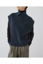 【リムアーク/RIM.ARK】の【10/2 10:00販売開始】High collar knit vest/ニットベスト 人気、トレンドファッション・服の通販 founy(ファニー) ファッション Fashion レディースファッション WOMEN トップス・カットソー Tops/Tshirt ニット Knit Tops ベスト/ジレ Gilets/Vests プルオーバー Pullover コンパクト Compact ベスト Vest NEW・新作・新着・新入荷 New Arrivals 畦 Ridge thumbnail ダークブルー|ID: prp329100004159726 ipo3291000000028702443