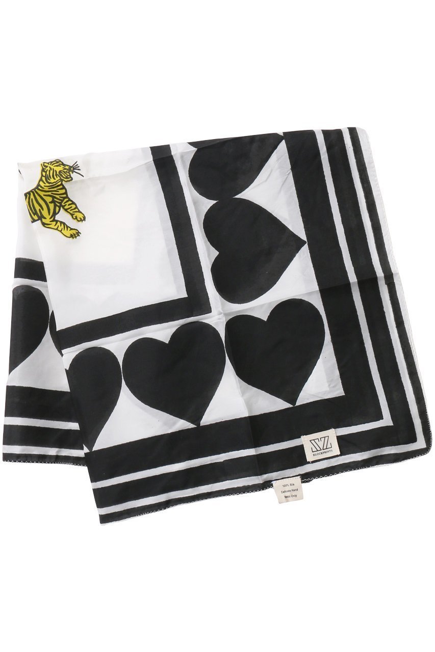 【エスゼット ブロックプリント/SZ Blockprints】のSILK SCARF HEART シルクスカーフ 人気、トレンドファッション・服の通販 founy(ファニー) 　ファッション　Fashion　レディースファッション　WOMEN　ストール　Scarves　マフラー　Mufflers　なめらか　Smooth　シルク　Silk　シンプル　Simple　スカーフ　Scarf　ストール　Stall　マフラー　Scarf　ラグジュアリー　Luxury　NEW・新作・新着・新入荷　New Arrivals　 other-1|ID: prp329100004159741 ipo3291000000028702479