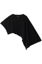 【ミズイロ インド/mizuiro ind】のasymmetry poncho vest ベスト black|ID:prp329100004160931