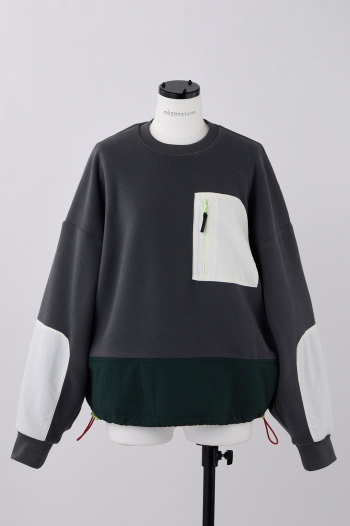 【ナゴンスタンス/nagonstans】のマイクロフリース P.O/プルオーバー インテリア・キッズ・メンズ・レディースファッション・服の通販 founy(ファウニー) https://founy.com/ ファッション Fashion レディースファッション Fashion for Women トップス・カットソー Cut & Sew Tops ニット Knit Tops & Sweaters カジュアルプルオーバー・ニットトップス Pullovers & Knit Tops / Casual Pullovers スウェット / スエット Sweatshirt, Sweatwear ドローコード Drawcord, Drawstring Cord リラックス Relax, Relaxed Fit |ID: prp329100004160952 ipo3291000000036499535