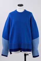 【ナゴンスタンス/nagonstans】のカフスレイヤード Knit P.O/プルオーバー 人気、トレンドファッション・服の通販 founy(ファニー) ファッション Fashion レディースファッション Fashion for Women トップス・カットソー Cut & Sew Tops ニット Knit Tops & Sweaters カジュアルプルオーバー・ニットトップス Pullovers & Knit Tops / Casual Pullovers ボックス Boxy, Box Shape thumbnail Water|ID: prp329100004160953 ipo3291000000035623599