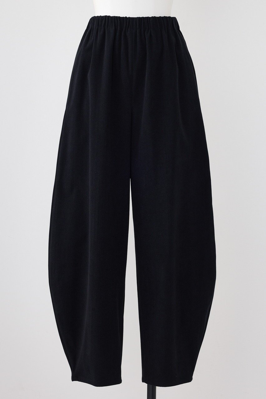 【ナゴンスタンス/nagonstans】のコーデュロイ Bump コクーン PT/パンツ インテリア・キッズ・メンズ・レディースファッション・服の通販 founy(ファニー) 　ファッション　Fashion　レディースファッション　Fashion for Women　パンツ　Pants & Trousers　コクーン　Cocoon, Cocoon Silhouette　コーデュロイ　Corduroy, Cord Fabric　シンプル　Simple, Minimal　Black|ID: prp329100004160955 ipo3291000000035963675