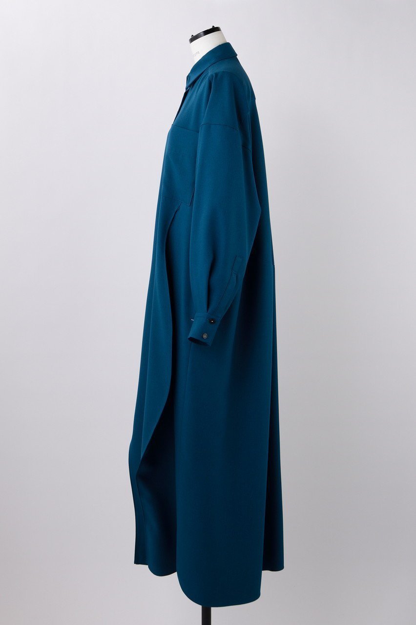 【ナゴンスタンス/nagonstans】のパウダーツイル eggドレープDRS/ドレス・ワンピース 人気、トレンドファッション・服の通販 founy(ファニー) 　ファッション　Fashion　レディースファッション　Fashion for Women　ワンピース　Dresses　フォーマル・パーティードレス・結婚式用ドレス　Elegant & Casual Dresses　チュニック　Tunic Tops & Dresses　おすすめ　Recommended / Our Picks　チュニック　Tunic, Long Top　ドレス　Dress, One-Piece　ドレープ　Drape, Draping Fabric　フォルム　Silhouette, Form　ベスト　Vest, Waistcoat　ロング　Long, Long-Length　other-2|ID: prp329100004160958 ipo3291000000032890588
