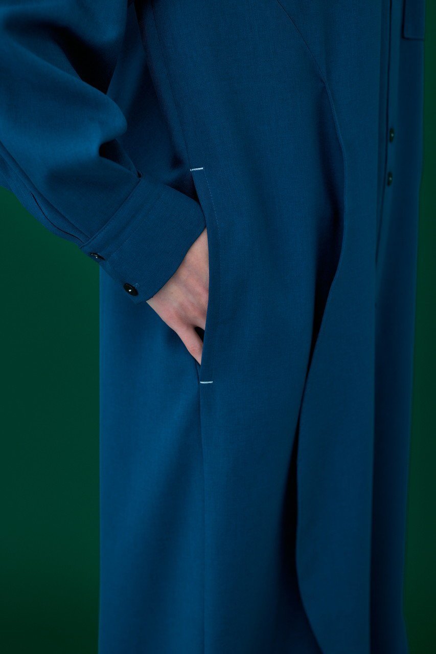 【ナゴンスタンス/nagonstans】のパウダーツイル eggドレープDRS/ドレス・ワンピース 人気、トレンドファッション・服の通販 founy(ファニー) 　ファッション　Fashion　レディースファッション　Fashion for Women　ワンピース　Dresses　フォーマル・パーティードレス・結婚式用ドレス　Elegant & Casual Dresses　チュニック　Tunic Tops & Dresses　おすすめ　Recommended / Our Picks　チュニック　Tunic, Long Top　ドレス　Dress, One-Piece　ドレープ　Drape, Draping Fabric　フォルム　Silhouette, Form　ベスト　Vest, Waistcoat　ロング　Long, Long-Length　other-8|ID: prp329100004160958 ipo3291000000032890608