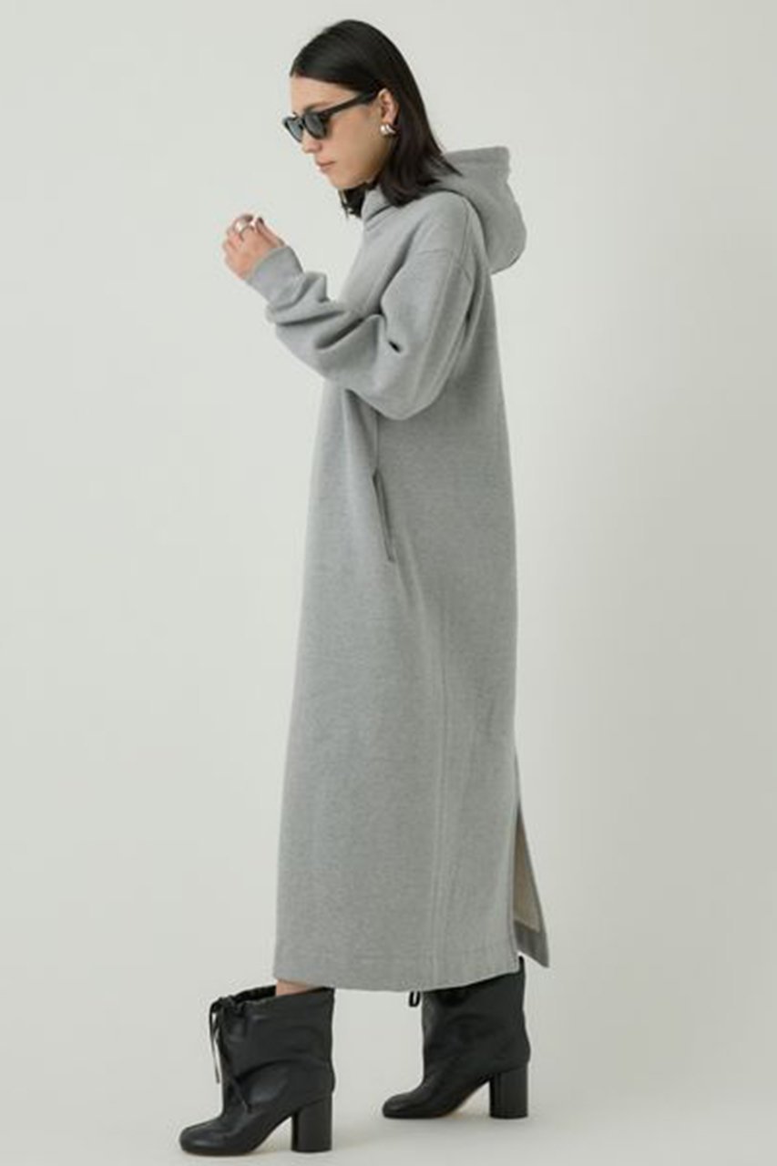 【カオス/Chaos】の【WHY NOT NOW】リノフーディワンピース インテリア・キッズ・メンズ・レディースファッション・服の通販 founy(ファニー) 　ファッション　Fashion　レディースファッション　Fashion for Women　ワンピース　Dresses　チュニック　Tunic Tops & Dresses　チュニック　Tunic, Long Top　フォルム　Silhouette, Form　ロング　Long, Long-Length　A/W・秋冬　Autumn/Winter　グレー|ID: prp329100004160995 ipo3291000000032887118