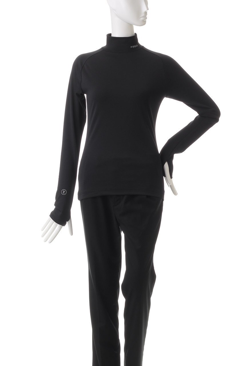 【ル フィル/LE PHIL】の【LE PHIL SPORTS】ベアフリースハイネックトップス 人気、トレンドファッション・服の通販 founy(ファニー) 　ファッション　Fashion　レディースファッション　Fashion for Women　トップス・カットソー　Cut & Sew Tops　シャツ・ブラウス・オフィスカジュアル　Elegant Blouses & Button-Ups　ロングTシャツ・Tシャツ　Longline T-Shirts & Tees　カットソー・ベーシックTシャツ　Cut-and-Sewn Tops / Stretch Tees & Basics　スポーツウェア　Functional & Stylish Sportswear　スポーツ トップス　Athletic Tops / Workout Tops / Training Shirts　なめらか　Smooth, Silky Texture　ストレッチ　Stretch, Stretchy Fabric　スリーブ　Sleeve, Long Sleeve / Short Sleeve　ロング　Long, Long-Length　other-2|ID: prp329100004161003 ipo3291000000032876433