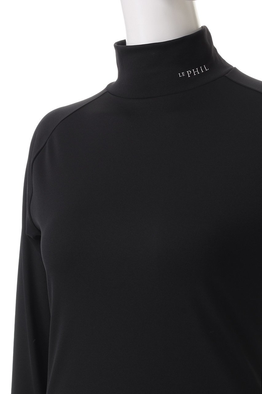 【ル フィル/LE PHIL】の【LE PHIL SPORTS】ベアフリースハイネックトップス 人気、トレンドファッション・服の通販 founy(ファニー) 　ファッション　Fashion　レディースファッション　Fashion for Women　トップス・カットソー　Cut & Sew Tops　シャツ・ブラウス・オフィスカジュアル　Elegant Blouses & Button-Ups　ロングTシャツ・Tシャツ　Longline T-Shirts & Tees　カットソー・ベーシックTシャツ　Cut-and-Sewn Tops / Stretch Tees & Basics　スポーツウェア　Functional & Stylish Sportswear　スポーツ トップス　Athletic Tops / Workout Tops / Training Shirts　なめらか　Smooth, Silky Texture　ストレッチ　Stretch, Stretchy Fabric　スリーブ　Sleeve, Long Sleeve / Short Sleeve　ロング　Long, Long-Length　other-5|ID: prp329100004161003 ipo3291000000032876451