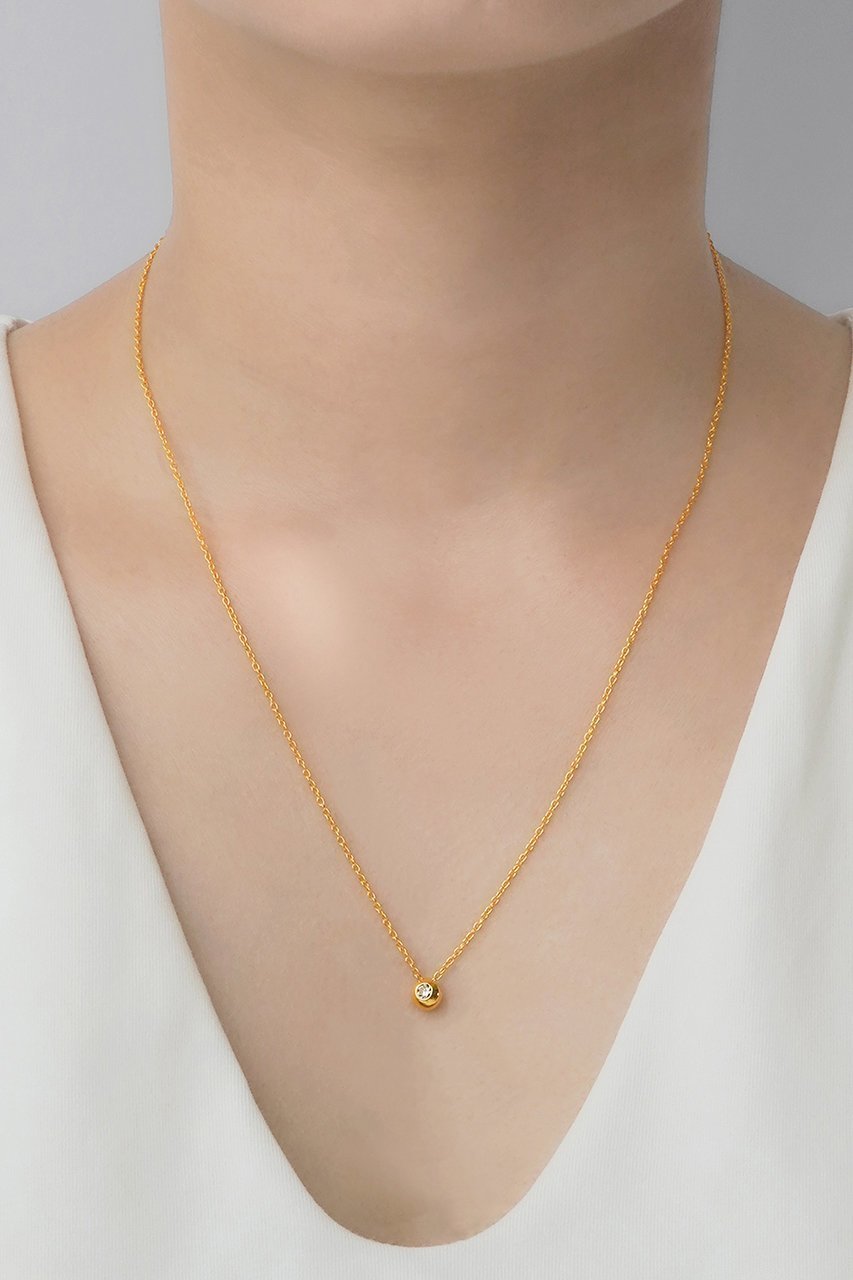 【サラース/SARARTH】のMOISSANITE LIGHT ラウンド ペンダント(K24P) 人気、トレンドファッション・服の通販 founy(ファニー) 　ファッション　Fashion　レディースファッション　WOMEN　ジュエリー　Jewelry　ネックレス　Necklaces　ネックレス　Necklace　ラウンド　Round　エレガント 上品　Elegant　other-2|ID: prp329100004161006 ipo3291000000031397088